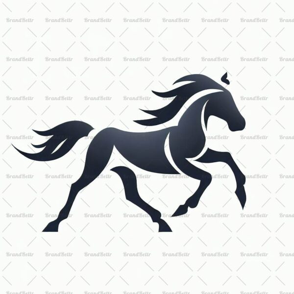 Galoppierendes Pferd